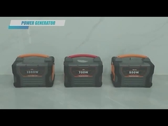 Tensione in uscita di sostegno 110V 220V della batteria al litio di Portable Power Station del regolatore solare di MPPT