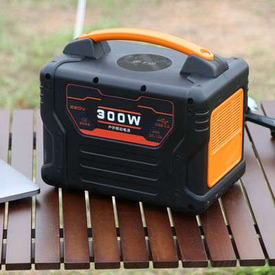 sistema energetico portatile della batteria dello Li-ione dell'UL della Banca di energia solare della maniglia della centrale elettrica 300W per il campeggio all'aperto
