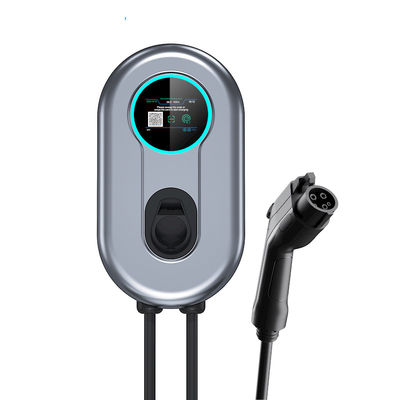 Caricatore del veicolo elettrico della stazione di carico 9.6KW Wallbox Level2 del caricatore 40A di tipo 1 EV con lo schermo LCD