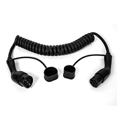 il caricatore dell'automobile di 5M EV Charging Cable Electric cabla il Type2 IEC62196 alla spina 32A 7kW di Type2 con la borsa di stoccaggio