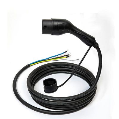 CA di carico 480V del cavo del caricatore dell'automobile elettrica della spina 16A/3Phase del caricatore standard di Type2 EV di 11kW UE