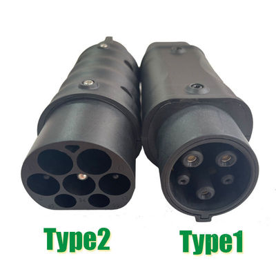 Type2 all'adattatore 32A 250V del convertitore di tipo 1 per i caricatori del veicolo elettrico EV