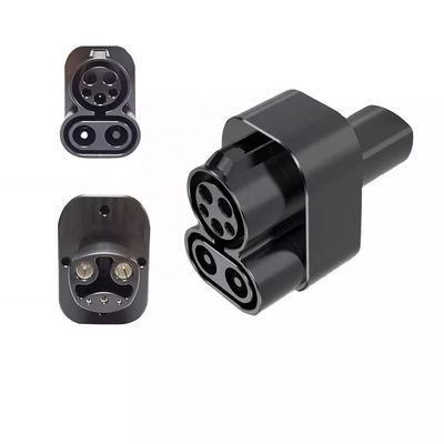 CC 500-1000V CCS1 all'adattatore combinato del caricatore dell'adattatore di Tesla per il modello 3 Y S X fino a 175kw 400 amp