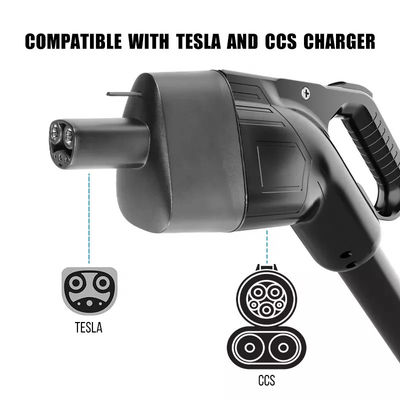 Adattatore combinato CCS1 di Tesla CCS di protezione IP55 1 a Tesla per il carico veloce del modello 3 Y X S 175KW