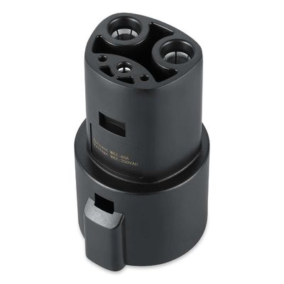 Connettori di carico J1772 di monofase 60A EV di CA agli adattatori di Tesla per i caricatori dei veicoli elettrici
