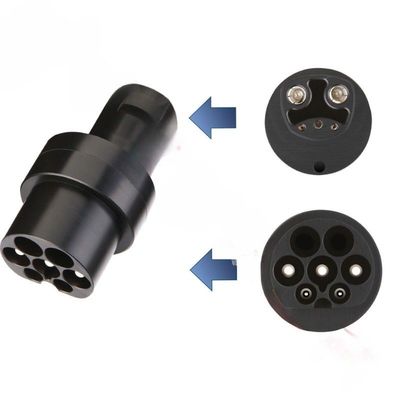 Type2 a CA di carico di amp 250V dell'adattatore 80 di Tesla per protezione del caricatore IP55 del veicolo elettrico