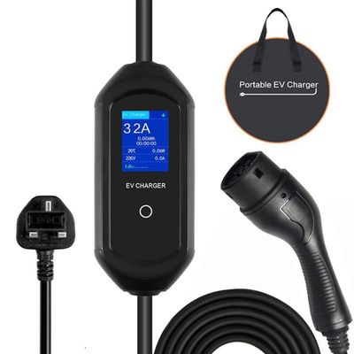 stazioni di carico portatili di Type2 EV di CA dell'automobile elettrica della casa di 7Kw 32A per i veicoli elettrici