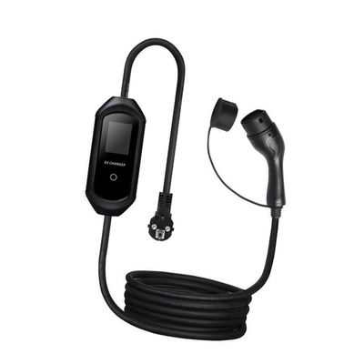 stazione mobile veloce del caricatore di CA EV EV di tipo 1 di 3.5kw 16A del caricatore portatile di Homeuse con protezione della spina