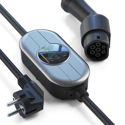 50/60Hz tipo - 2 caricatore del portatile EV con il caricatore regolabile corrente della casa EV di CA 230V del gruppo di regolazione