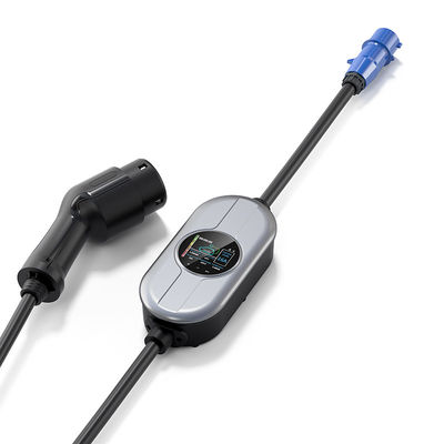 Caricatore di CA 250V EV di Type2 per il mucchio di carico corrente del veicolo elettrico 16A Adjusement