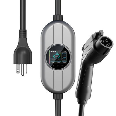 Stazione di carico di tipo 1 di CA 250V per il caricatore dell'automobile elettrica EV con protezione LCD dello schermo IP65
