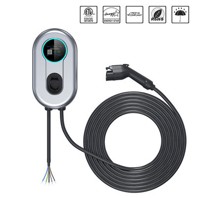 Caricatore dell'automobile del veicolo elettrico EV del Livello 2 della stazione di carico 48A di CA 240V Wallbox EV 1M Hard-Wired