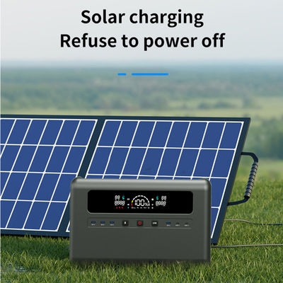 Alimentazione elettrica solare portatile del generatore 2304Wh della centrale elettrica 50/60Hz AC/DC USB3.0/Type-C
