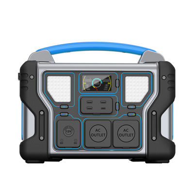 Tempo portatile di campeggio blu 1008Wh del generatore della centrale elettrica di 1000W 1000W Lifepo4 elettrico