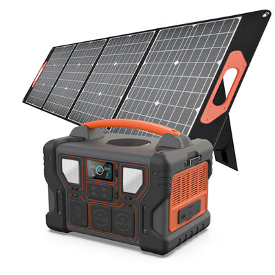 La centrale elettrica portatile LCD dell'esposizione 300W/500W/700W/1000W con il pannello solare impermeabile ristruttura