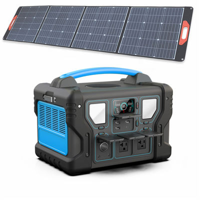 La centrale elettrica portatile LCD dell'esposizione 300W/500W/700W/1000W con il pannello solare impermeabile ristruttura