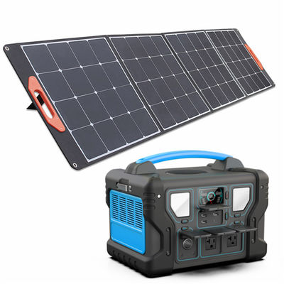 Generatore portatile 300W della centrale elettrica 1000W all'esposizione LCD del pannello solare dell'UL Li-Ion Home Backup Battery With