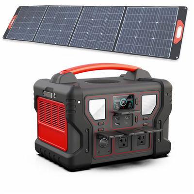 Umidità solare di operazione del litio 10%~90% del generatore di CA di potere 300W/500W/700W/1000W della batteria della Banca del caricatore portatile della stazione