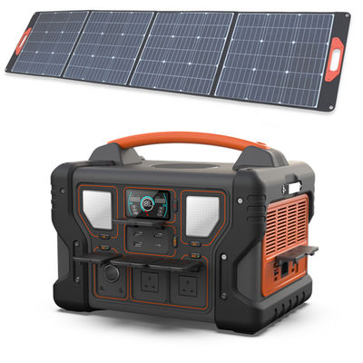 1000W UL portatile Li-Ion Battery Backup Power Supply della centrale elettrica 999Wh con il pannello solare