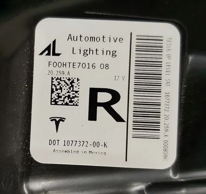 Accessori per auto Lampade a destra a LED Faretti 1077372-00-K Per Tesla modello 3 2017-2020